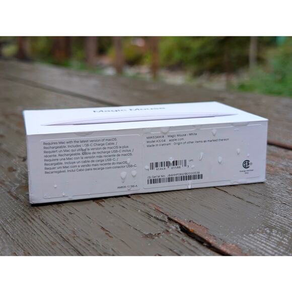 Brand New Sealed Apple Magic Mouse 2 (Latest Model, USB-C) - White - Picture 7 of 8